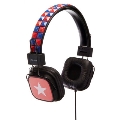 mix-style studs headphone / star U.S.