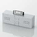 ELECOM iPod Dock型スピーカー 「Sound Block」 Gray