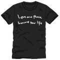 105 Cocco NO MUSIC, NO LIFE. T-shirt Charcoal/Sサイズ