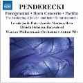 Penderecki: Fonogrammi, Horn Concerto, Partita, etc