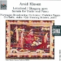 KLEVEN:LOTUSLAND OP.5/THE SLEEPING FOREST OP.9/VIOLIN SONATA:CHRISTIAN EGGEN(cond)/NORWEGIAN RADIO ORCHESTRA/OLE BOHN(vn)/ETC