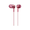 SONY 密閉型インナーイヤーレシーバー MDR-EX150/Pink