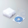 ELECOM CD/DVDスリムケース(10パック)/ホワイト