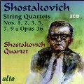 Shostakovich: String Quartets No.1, No.2, No.3, No.5, No.7, No.9 & Op.36
