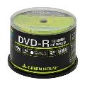 グリーンハウス DVD-R CPRM 録画用 1-16倍速  50枚スピンドル