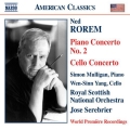 N.Rorem: Piano Concerto No.2, Cello Concerto