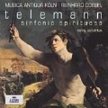 Telemann: Sinfonia Spirituosa-Concertos for Strings / Reinhard Goebel(cond), Musica Antiqua Koln
