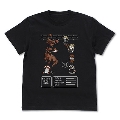 ダンジョン飯 ドット絵 Tシャツ/BLACK-XL