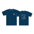 フィシュリなりのシルエットTシャツ (ネイビー/L)