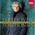 Beethoven : Symphonies nos 1-9 / Rattle, VPO, Hampson, etc
