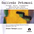 Petrassi: Poema, Kyrie, Frammento, etc / Arturo Tamayo, Maggio Musicale Fiorentino Orchestra & Chorus, etc