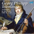 G.P.Telemann: 12 Fantasias for Solo Violin TWV.40-14-25
