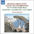 Russian Romantic Piano Transcriptions - For 2 Pianos 8 Hands