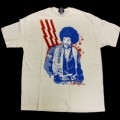 Jimi Hendrix 「Stars & Stripe」 T-shirt Cream/Mサイズ