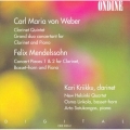 CLARINET QUINTETS:WEBER/MENDELSSOHN