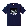 UNISON SQUARE GARDEN × TOWER RECORDS Thank you, ROCK BAND! T-shirt ネイビー L