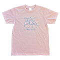 RILAKKUMA×TOWER RECORDS CAFE コラボT-shirt 2016 ベイビーピンク Lサイズ