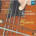 Prokofiev: Cello Sonata; Shostakovich: Cello Sonata / Evangeline Benedetti, Pedja Muzijevic