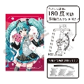 初音ミク アート缶バッジ 初音ミク エンジョイ大阪2024