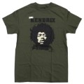 Jimi Hendrix 「Green close-up」 Military-Green/Mサイズ
