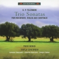 G.P.Telemann: Trio Sonatas for Recorder, Violin & Continuo