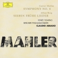 マーラー:交響曲第4番/ベルク:7つの初期の歌