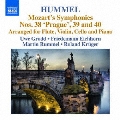 Hummel: Mozart's Symphonies No.38-No.40