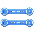ZERO AUDIO ヘッドホンクリップ/Blue (2個セット)