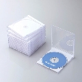 ELECOM CD/DVDケース(1枚収納)(10パック)/ホワイト