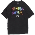 TOWER RECORDS × STUSSY 「NMNL2」 T-shirt Black/Sサイズ