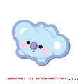 BT21 もこもこ刺繍バッジ/KOYA(BABY)