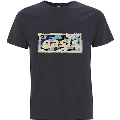 Oasis CAMO&LOGO T-shirt NAVY/Lサイズ