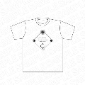 ヴィジュアルプリズン Tシャツ ECLIPSE 遊園地 ver. L