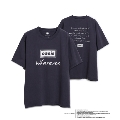 Whatever半袖T-shirt (Navy)/Lサイズ