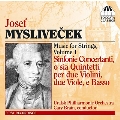 ミスリヴェチェク: 弦楽のための作品集1