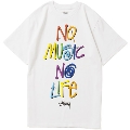 TOWER RECORDS × STUSSY NMNL3D TEE White/Sサイズ