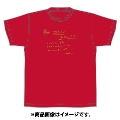 「AKBグループ リクエストアワー セットリスト50 2020」ランクイン記念Tシャツ 8位 レッド × ゴールド Sサイズ