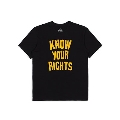 KNOW YOUR RIGHTS II TEE(Black)/Lサイズ