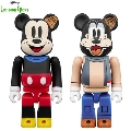 BE@RBRICK MICKEY MOUSE & GOOFY(Lonesome Ghosts Ver.) 2PCS SET 完成品フィギュア