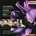 Schoenberg: String Quartet Op.10 No.2; Webern: Langsamer Satz; Berg: Lyrische Suite 'Die Geheime Gesangstimme' (Largo Desolato) / Christine Schafer(S), Petersen String Quartet, etc