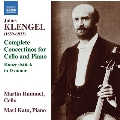 Julius Klengel: Complete Concertinos for Cello and Piano
