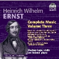 エルンスト: ヴァイオリンとピアノのための作品全集 第3集
