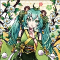 初音ミク 百鬼夜行 クッションカバー 化狸