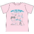 SANRIO 50th × TOWER RECORDS フェス T-shirt Light Pink/Mサイズ