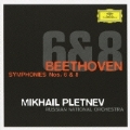 ベートーヴェン: 交響曲第6番&第8番 / ミハイル・プレトニョフ, ロシア・ナショナル管弦楽団