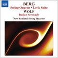A.Berg: String Quartet Op.3/Lyric Suite/H.Wolf: Italian Serenade :New Zealand String Quartet