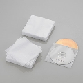 ELECOM Blue-ray/CD/DVD対応不織布ケース スタンダード/ホワイト