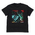 怪獣8号 フルカラーTシャツ/BLACK-L