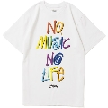 TOWER RECORDS × STUSSY NMNL3D TEE White/Mサイズ