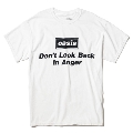 Don't Look Back In Anger 半袖T-shirt (White)/XLサイズ